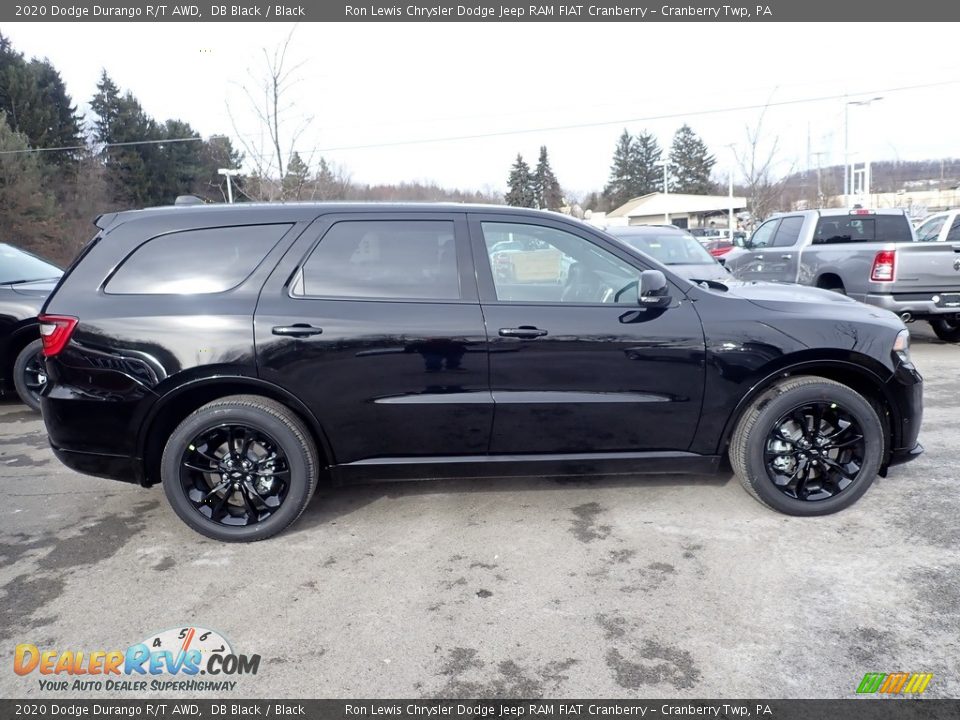 Black Interior - 2020 Dodge Durango R/T AWD Photo #6