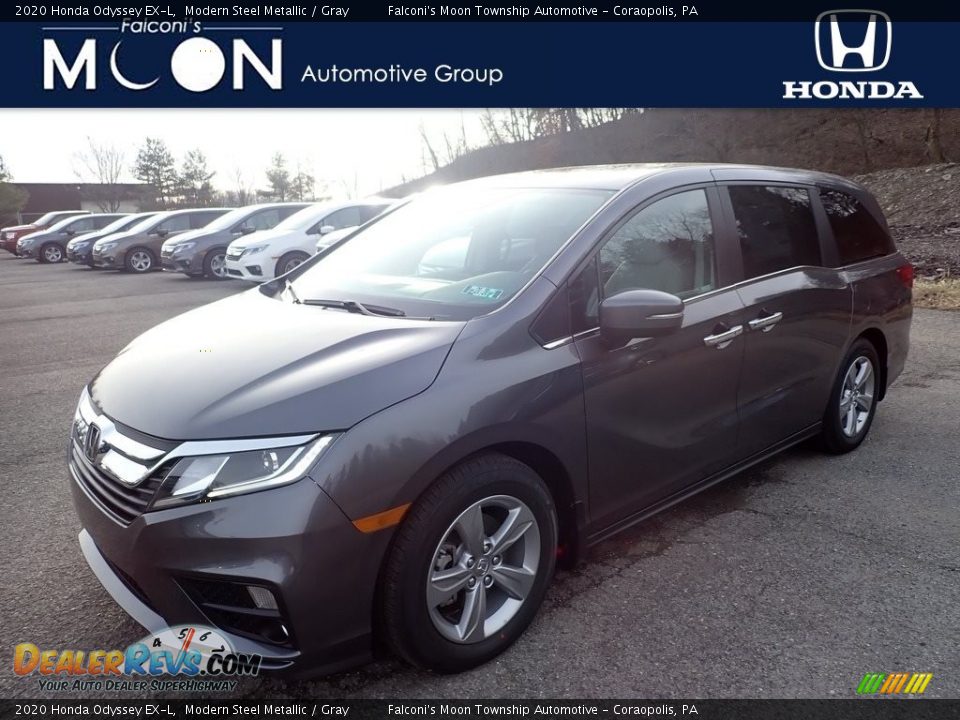 2020 Honda Odyssey EX-L Modern Steel Metallic / Gray Photo #1