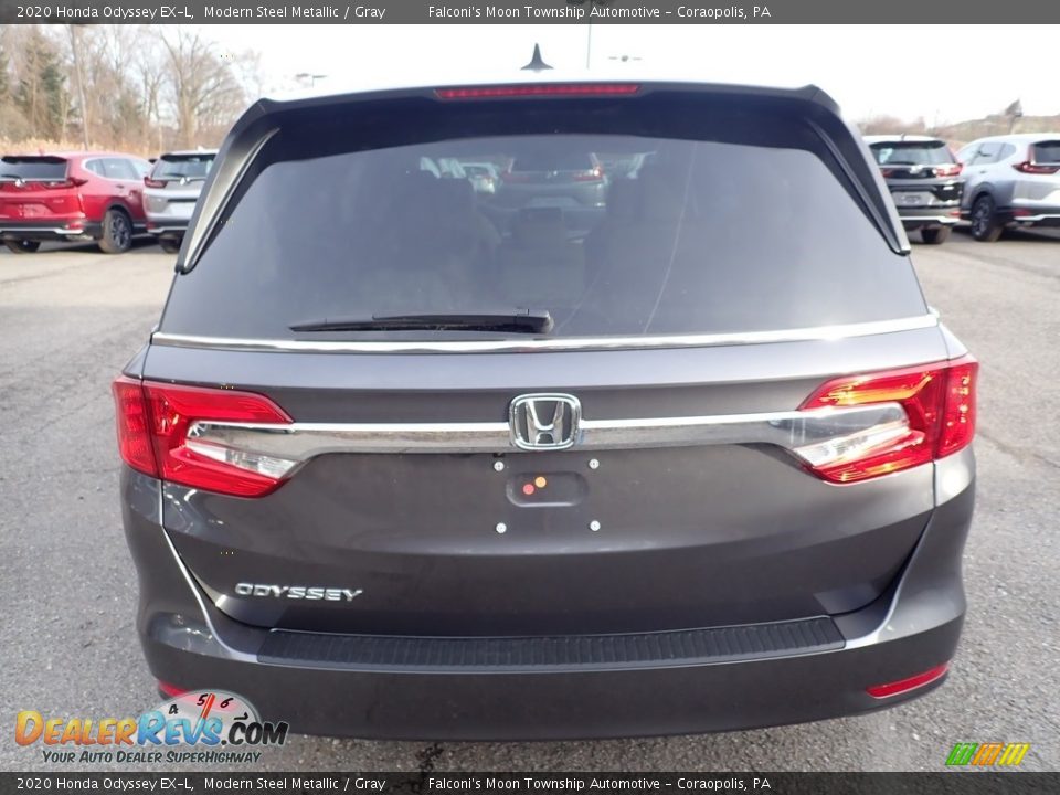 2020 Honda Odyssey EX-L Modern Steel Metallic / Gray Photo #3