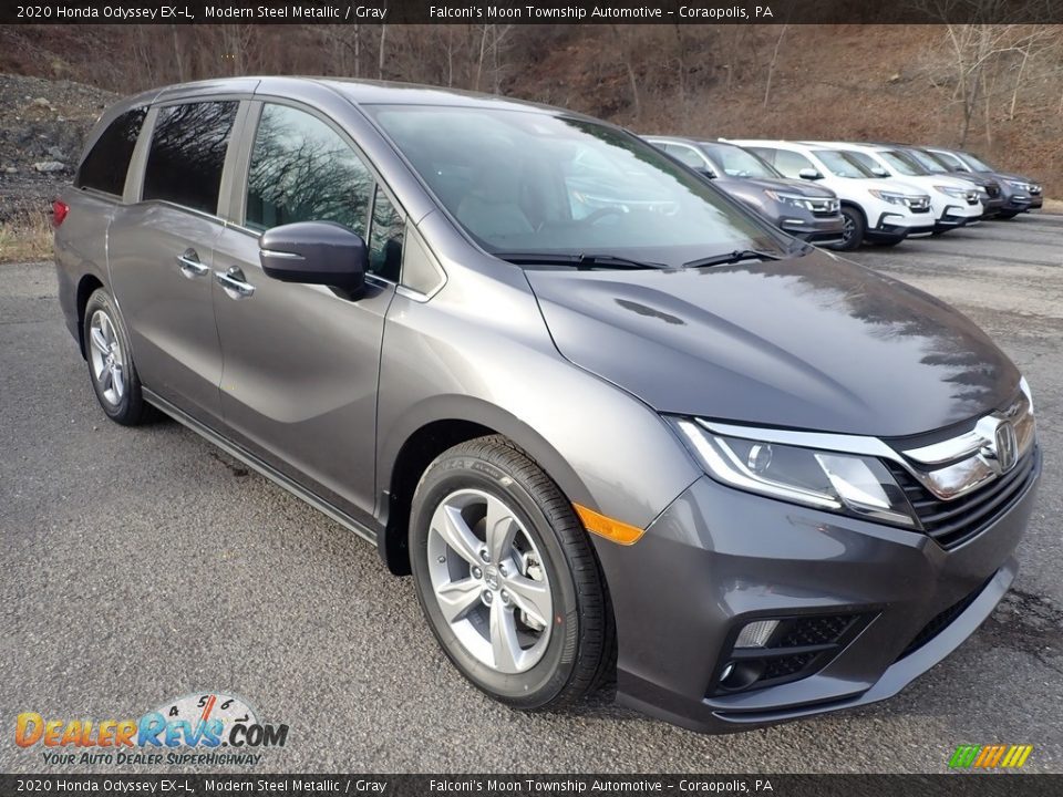 2020 Honda Odyssey EX-L Modern Steel Metallic / Gray Photo #5