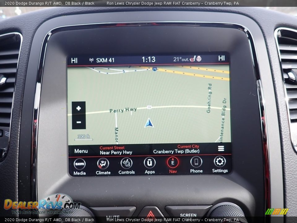 Navigation of 2020 Dodge Durango R/T AWD Photo #19