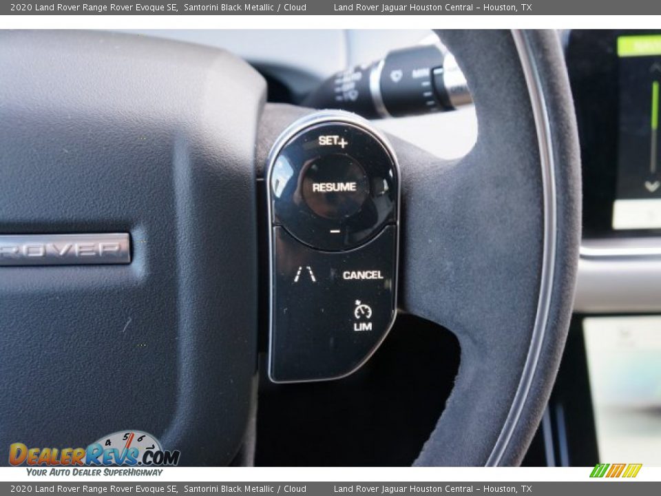2020 Land Rover Range Rover Evoque SE Steering Wheel Photo #20