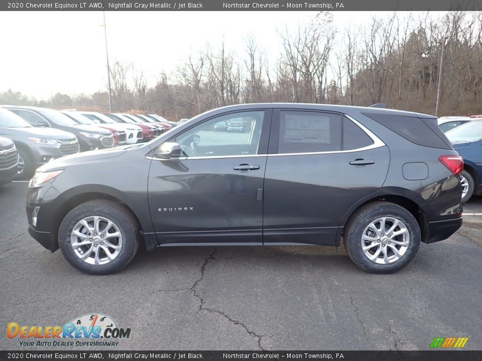 2020 Chevrolet Equinox LT AWD Nightfall Gray Metallic / Jet Black Photo #2