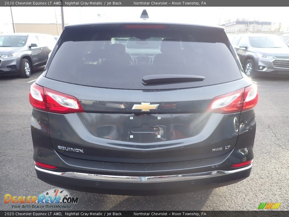2020 Chevrolet Equinox LT AWD Nightfall Gray Metallic / Jet Black Photo #4