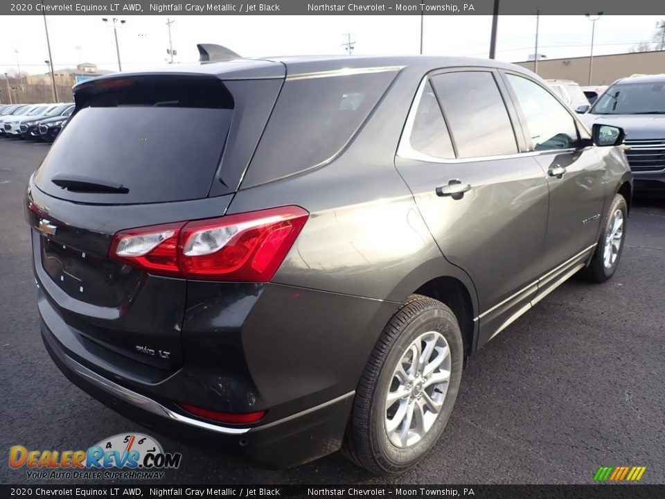 2020 Chevrolet Equinox LT AWD Nightfall Gray Metallic / Jet Black Photo #5