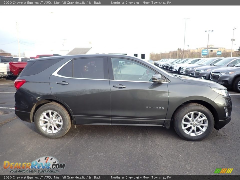 2020 Chevrolet Equinox LT AWD Nightfall Gray Metallic / Jet Black Photo #6