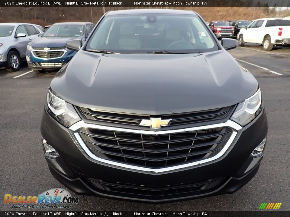 2020 Chevrolet Equinox LT AWD Nightfall Gray Metallic / Jet Black Photo #8