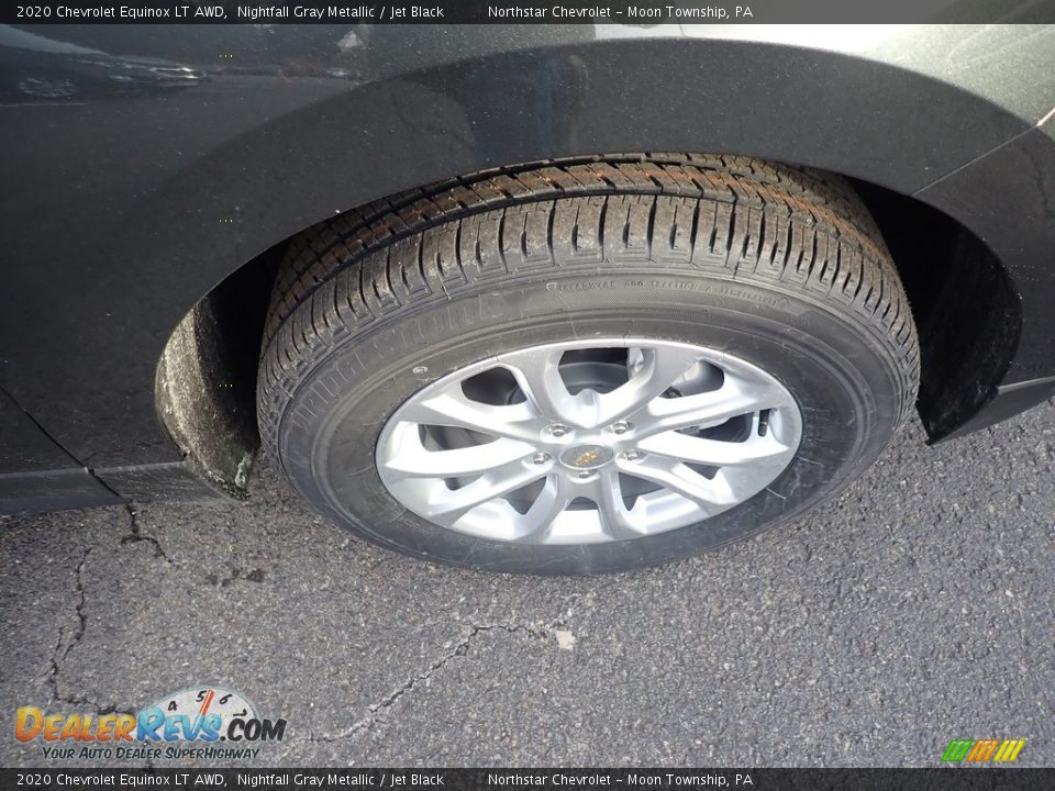 2020 Chevrolet Equinox LT AWD Nightfall Gray Metallic / Jet Black Photo #9