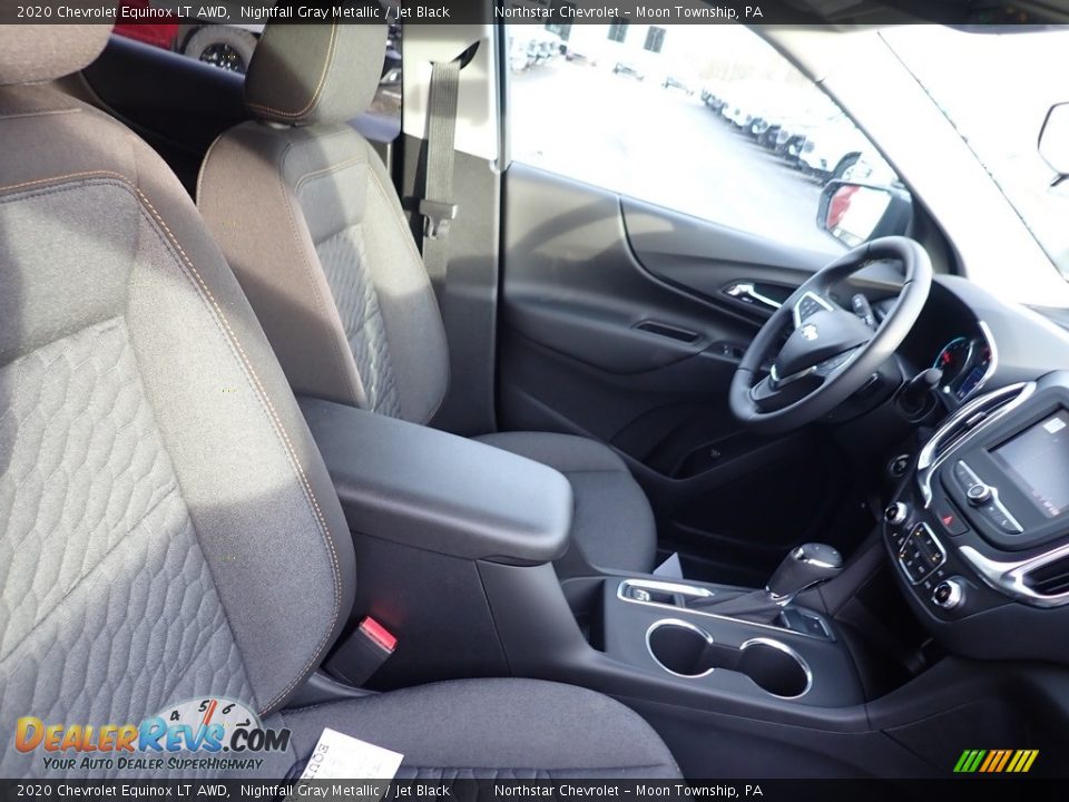 2020 Chevrolet Equinox LT AWD Nightfall Gray Metallic / Jet Black Photo #10