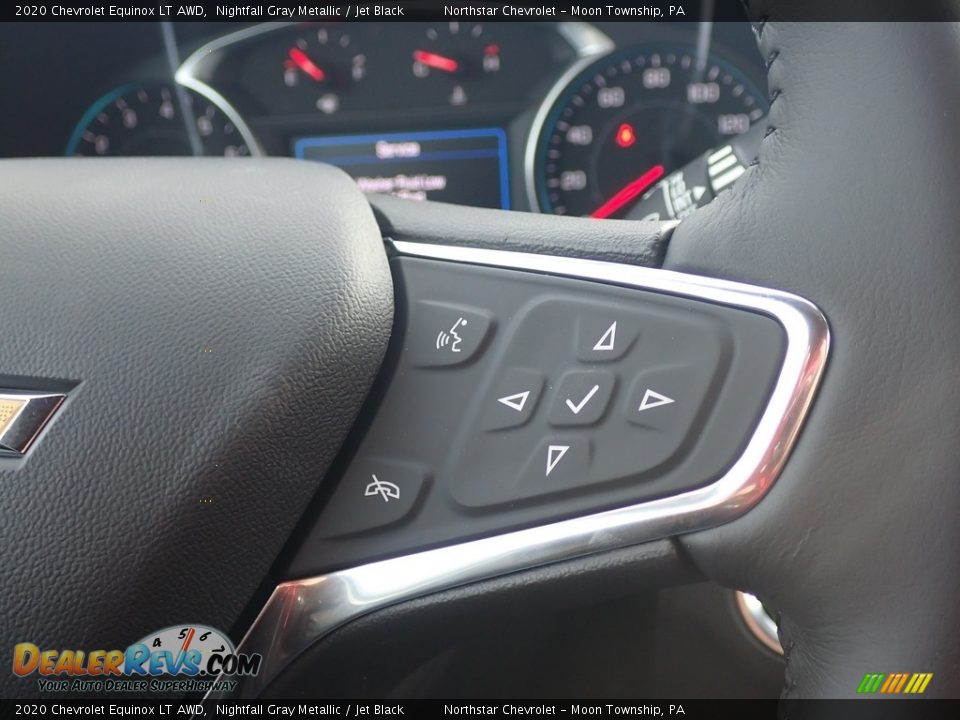 2020 Chevrolet Equinox LT AWD Nightfall Gray Metallic / Jet Black Photo #18