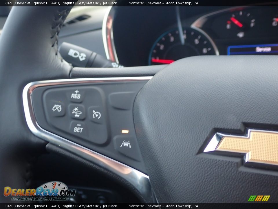 2020 Chevrolet Equinox LT AWD Nightfall Gray Metallic / Jet Black Photo #19