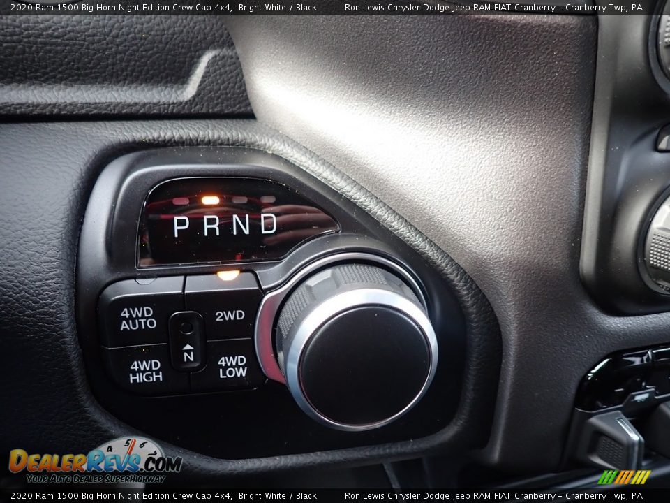 2020 Ram 1500 Big Horn Night Edition Crew Cab 4x4 Bright White / Black Photo #20