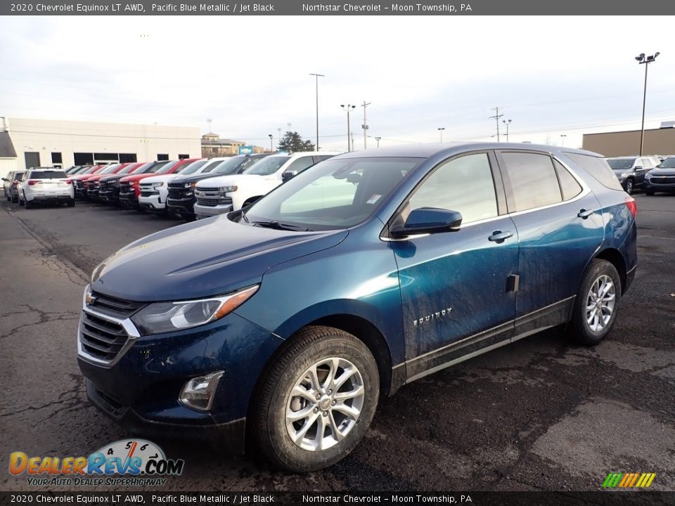 2020 Chevrolet Equinox LT AWD Pacific Blue Metallic / Jet Black Photo #1