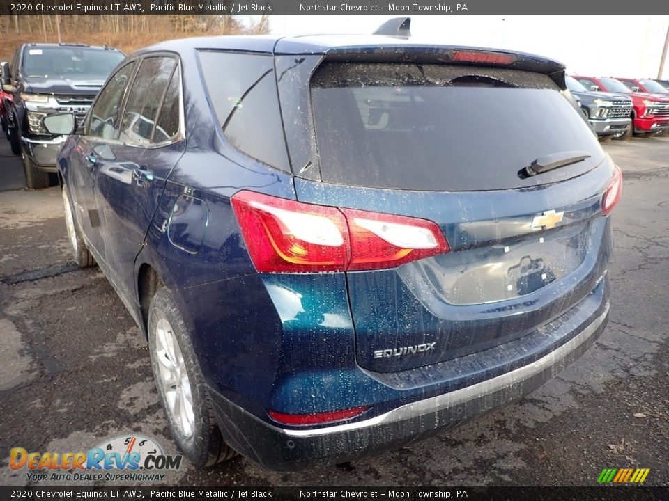 2020 Chevrolet Equinox LT AWD Pacific Blue Metallic / Jet Black Photo #3