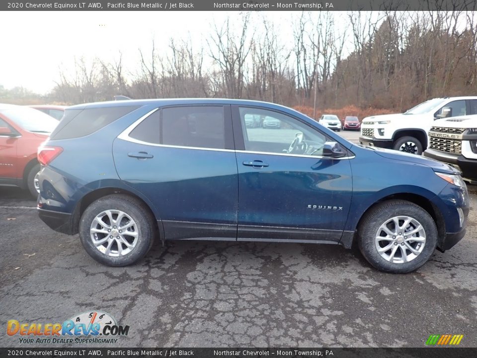 2020 Chevrolet Equinox LT AWD Pacific Blue Metallic / Jet Black Photo #5