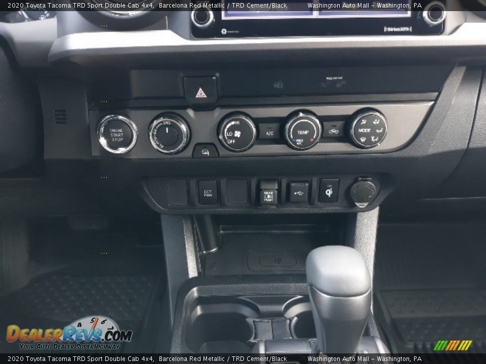2020 Toyota Tacoma TRD Sport Double Cab 4x4 Barcelona Red Metallic / TRD Cement/Black Photo #16