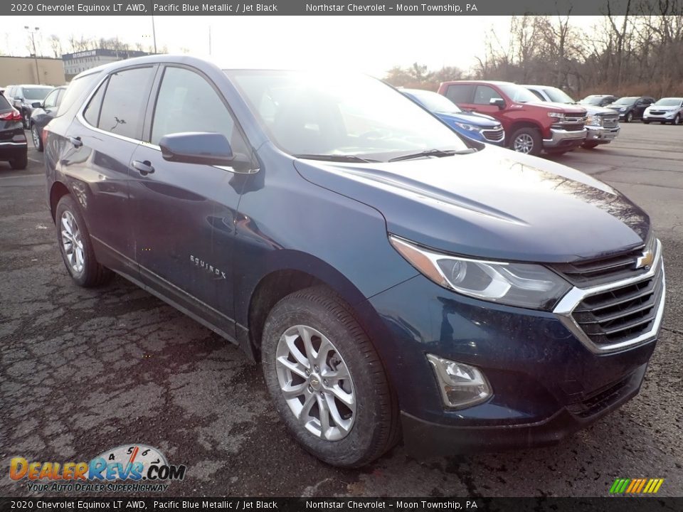 2020 Chevrolet Equinox LT AWD Pacific Blue Metallic / Jet Black Photo #6