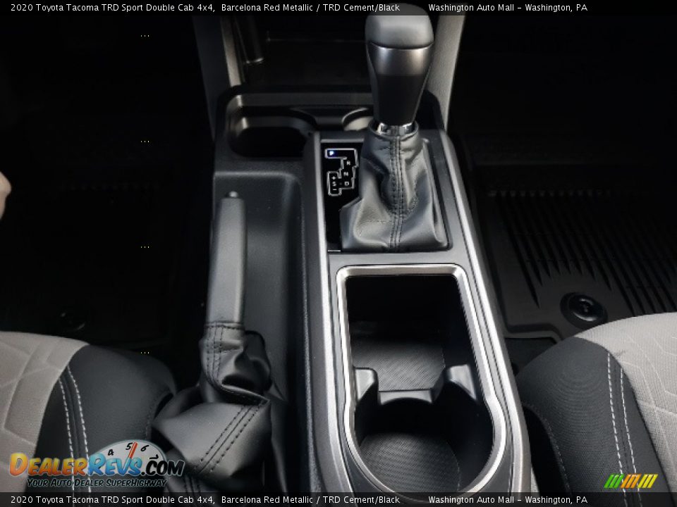 2020 Toyota Tacoma TRD Sport Double Cab 4x4 Barcelona Red Metallic / TRD Cement/Black Photo #17