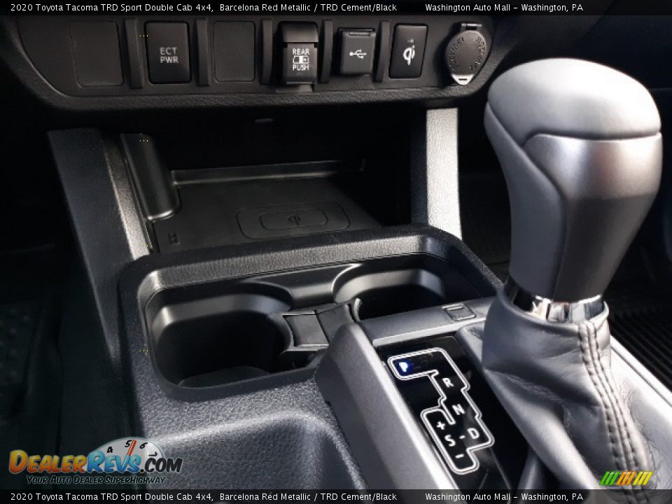 2020 Toyota Tacoma TRD Sport Double Cab 4x4 Barcelona Red Metallic / TRD Cement/Black Photo #18