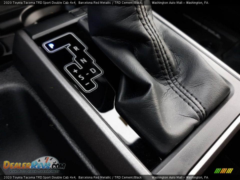 2020 Toyota Tacoma TRD Sport Double Cab 4x4 Barcelona Red Metallic / TRD Cement/Black Photo #19