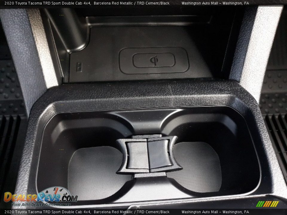 2020 Toyota Tacoma TRD Sport Double Cab 4x4 Barcelona Red Metallic / TRD Cement/Black Photo #20