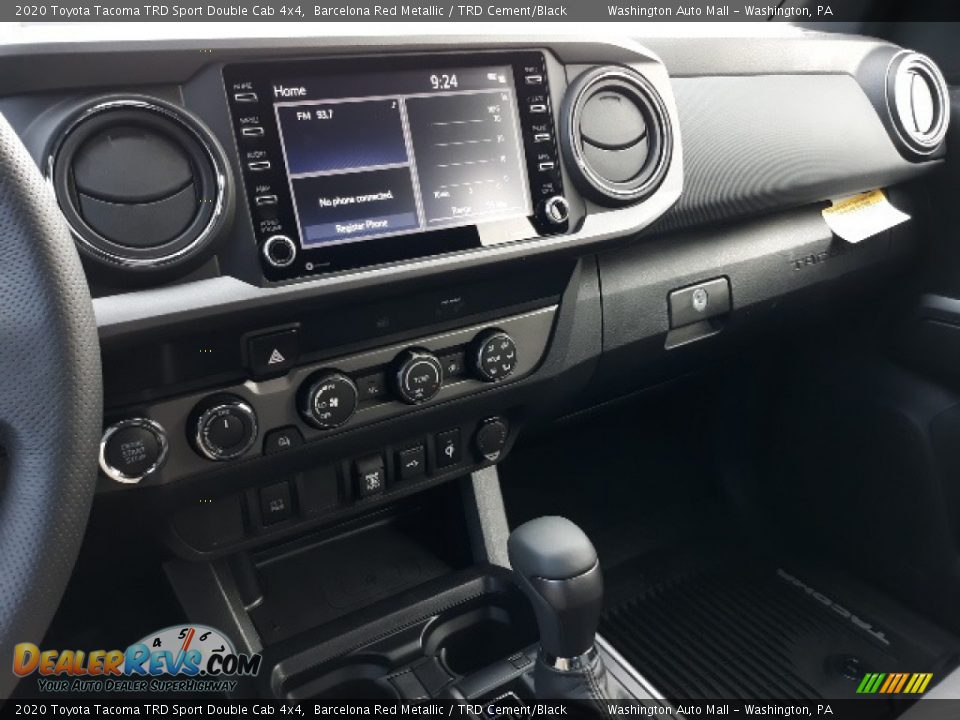 2020 Toyota Tacoma TRD Sport Double Cab 4x4 Barcelona Red Metallic / TRD Cement/Black Photo #22
