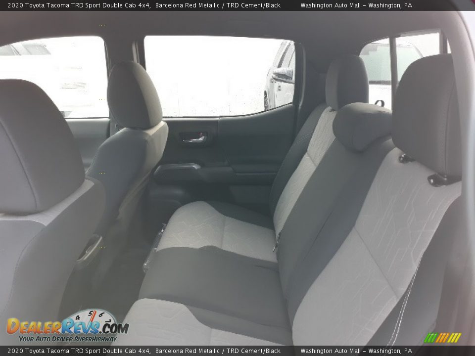 2020 Toyota Tacoma TRD Sport Double Cab 4x4 Barcelona Red Metallic / TRD Cement/Black Photo #25