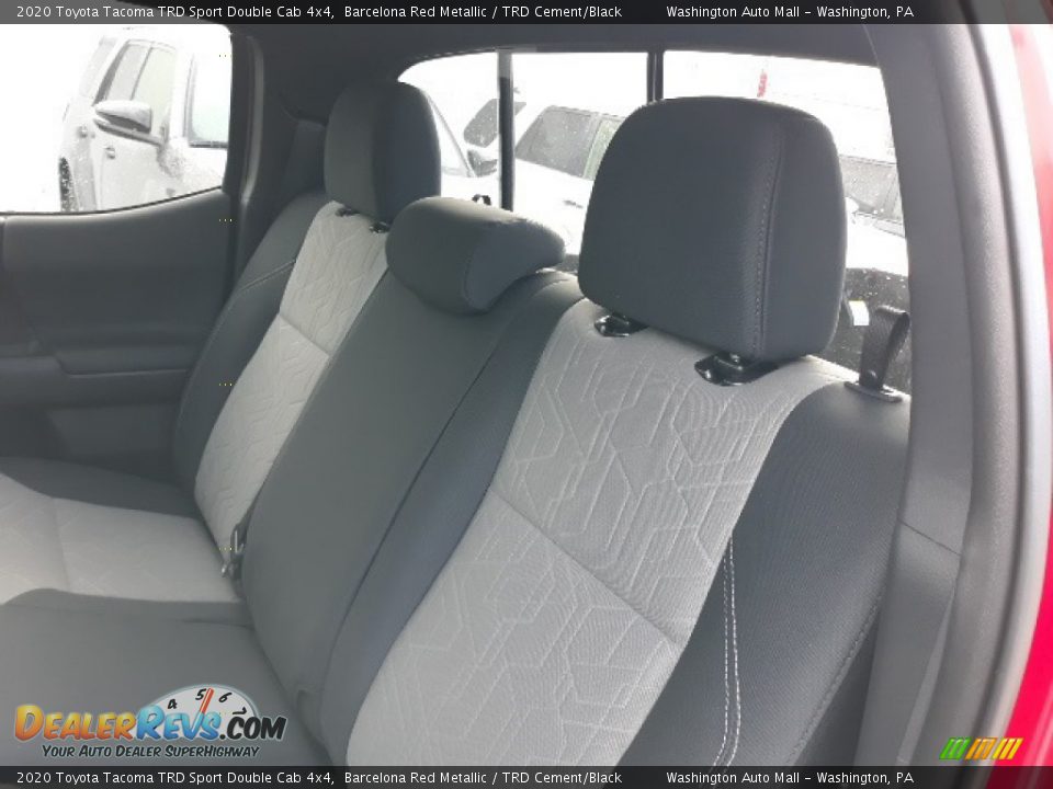 2020 Toyota Tacoma TRD Sport Double Cab 4x4 Barcelona Red Metallic / TRD Cement/Black Photo #26