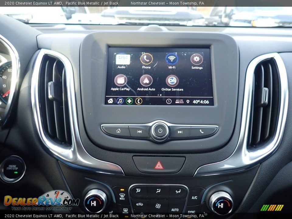 2020 Chevrolet Equinox LT AWD Pacific Blue Metallic / Jet Black Photo #16