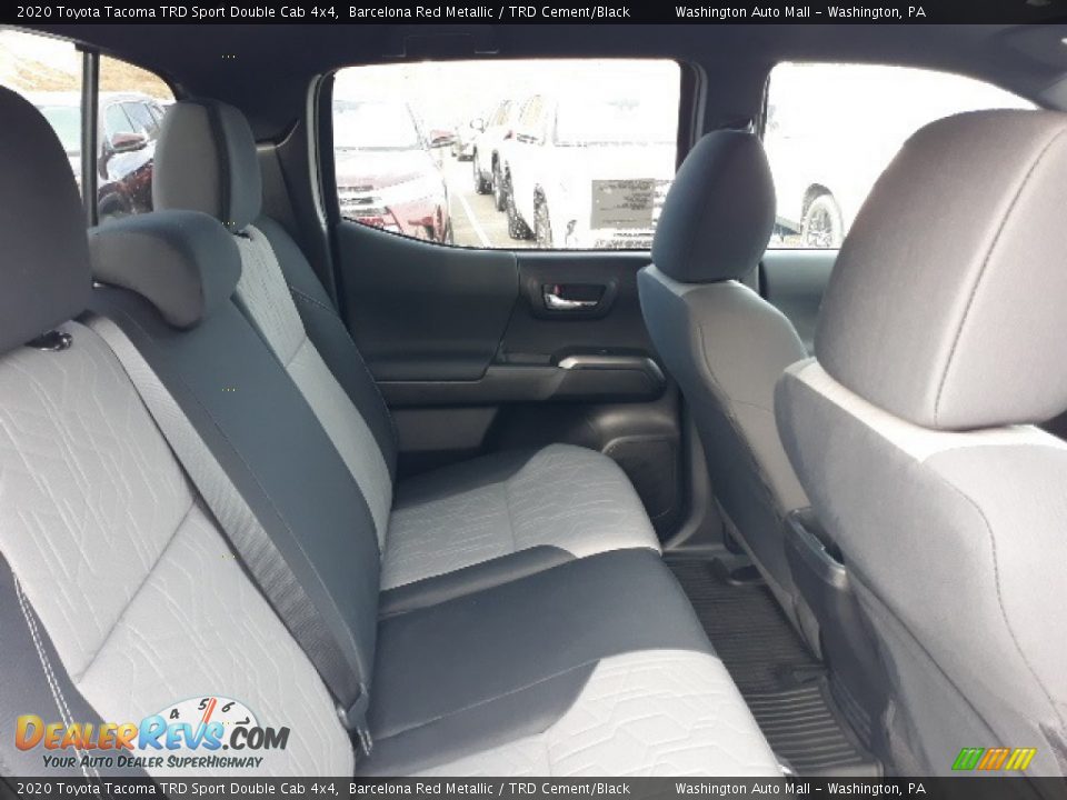 2020 Toyota Tacoma TRD Sport Double Cab 4x4 Barcelona Red Metallic / TRD Cement/Black Photo #29