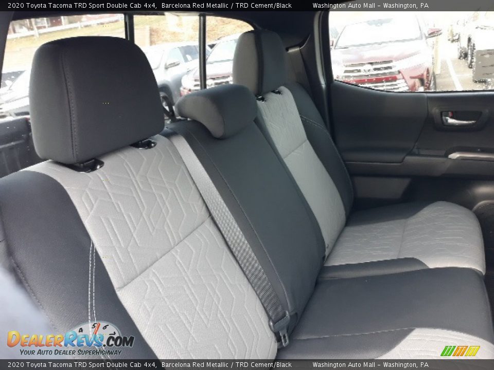 2020 Toyota Tacoma TRD Sport Double Cab 4x4 Barcelona Red Metallic / TRD Cement/Black Photo #30