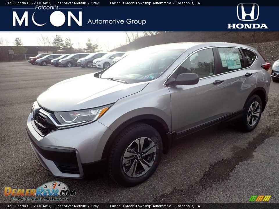 2020 Honda CR-V LX AWD Lunar Silver Metallic / Gray Photo #1