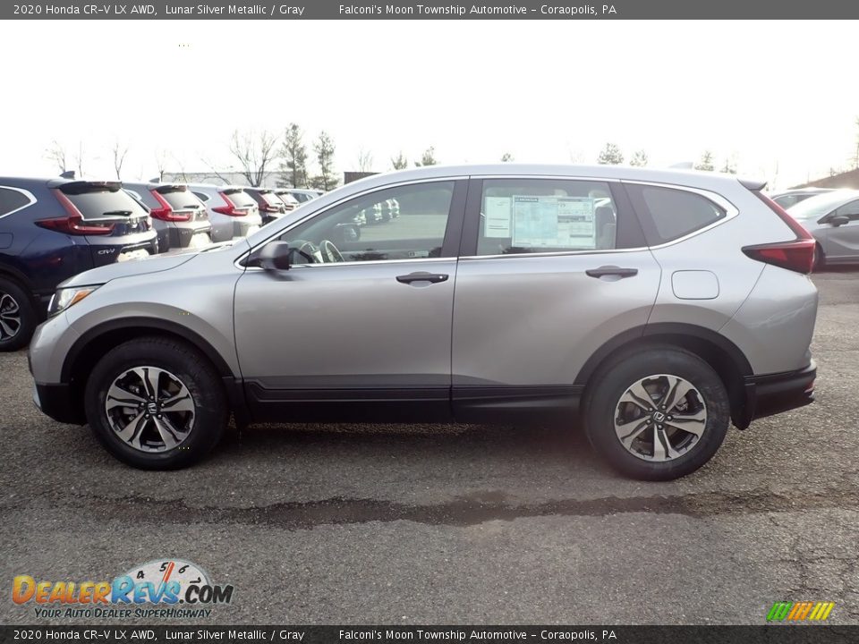 2020 Honda CR-V LX AWD Lunar Silver Metallic / Gray Photo #2