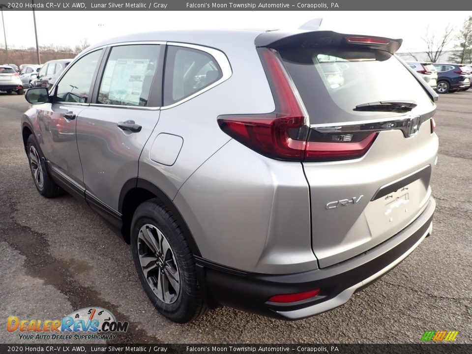 2020 Honda CR-V LX AWD Lunar Silver Metallic / Gray Photo #3