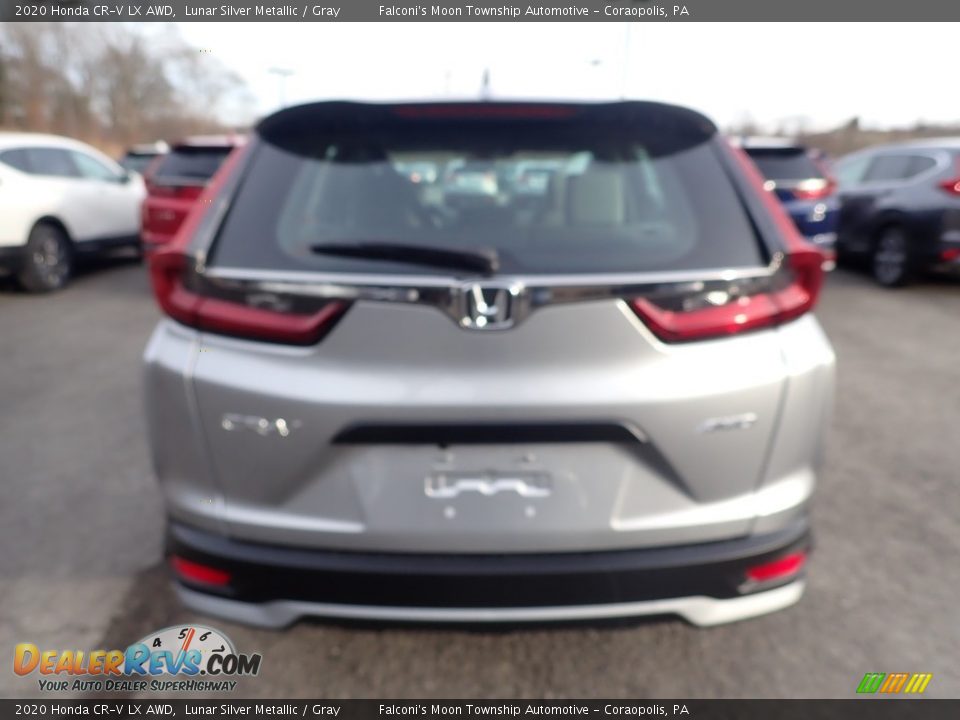 2020 Honda CR-V LX AWD Lunar Silver Metallic / Gray Photo #4