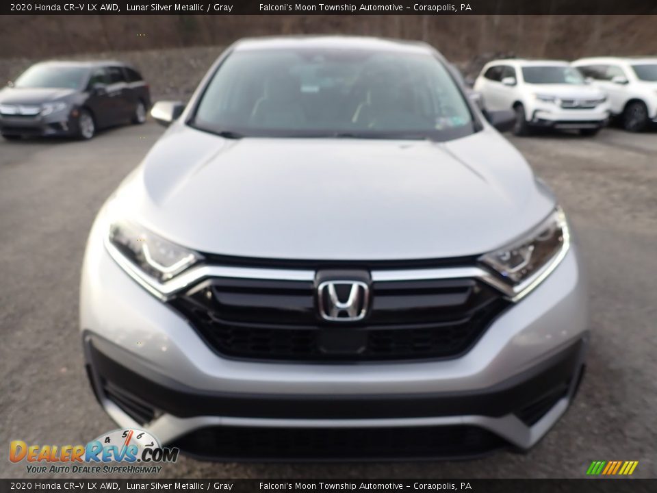 2020 Honda CR-V LX AWD Lunar Silver Metallic / Gray Photo #7