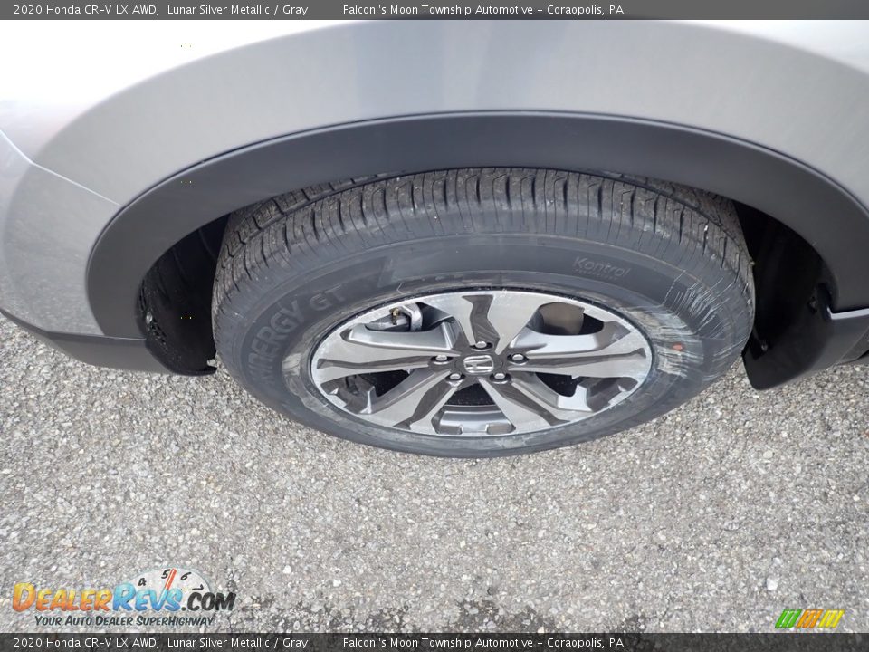 2020 Honda CR-V LX AWD Lunar Silver Metallic / Gray Photo #8