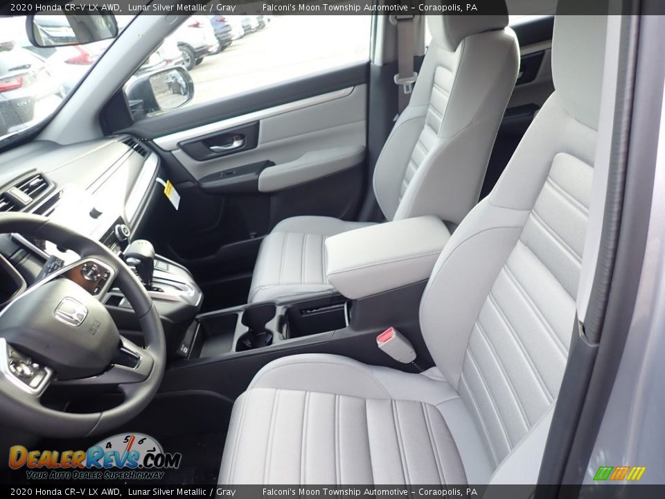 2020 Honda CR-V LX AWD Lunar Silver Metallic / Gray Photo #9