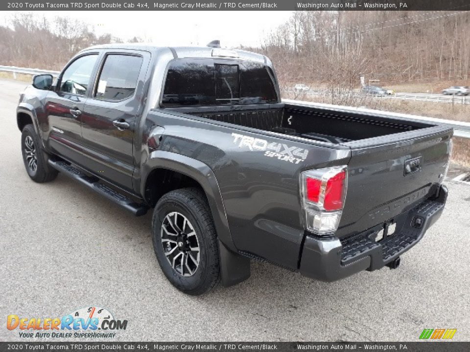 2020 Toyota Tacoma TRD Sport Double Cab 4x4 Magnetic Gray Metallic / TRD Cement/Black Photo #2