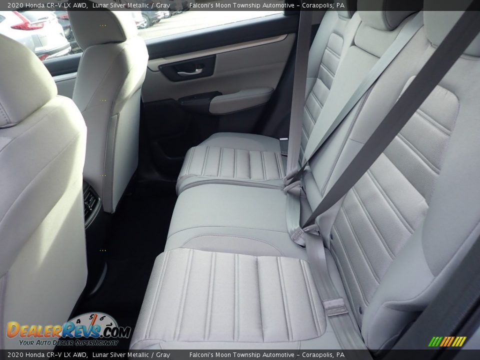 2020 Honda CR-V LX AWD Lunar Silver Metallic / Gray Photo #10