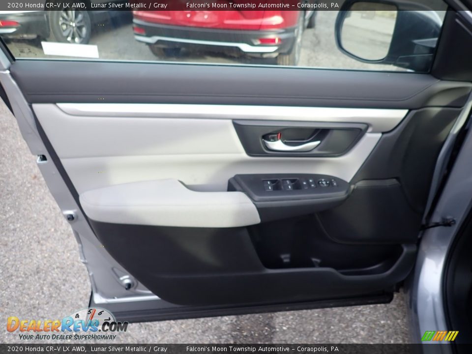 2020 Honda CR-V LX AWD Lunar Silver Metallic / Gray Photo #12