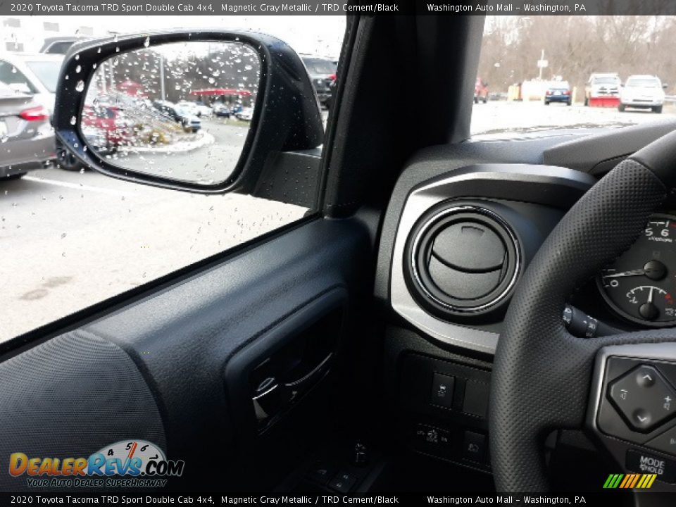 2020 Toyota Tacoma TRD Sport Double Cab 4x4 Magnetic Gray Metallic / TRD Cement/Black Photo #9