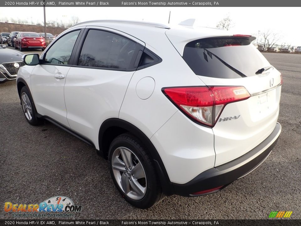 2020 Honda HR-V EX AWD Platinum White Pearl / Black Photo #2