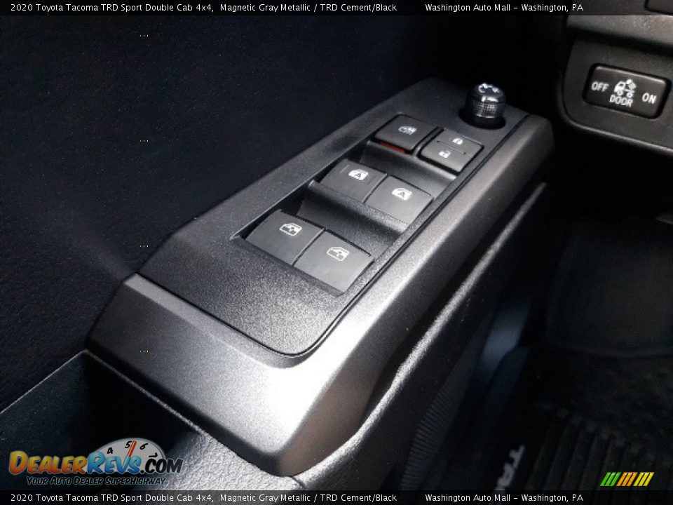 2020 Toyota Tacoma TRD Sport Double Cab 4x4 Magnetic Gray Metallic / TRD Cement/Black Photo #10