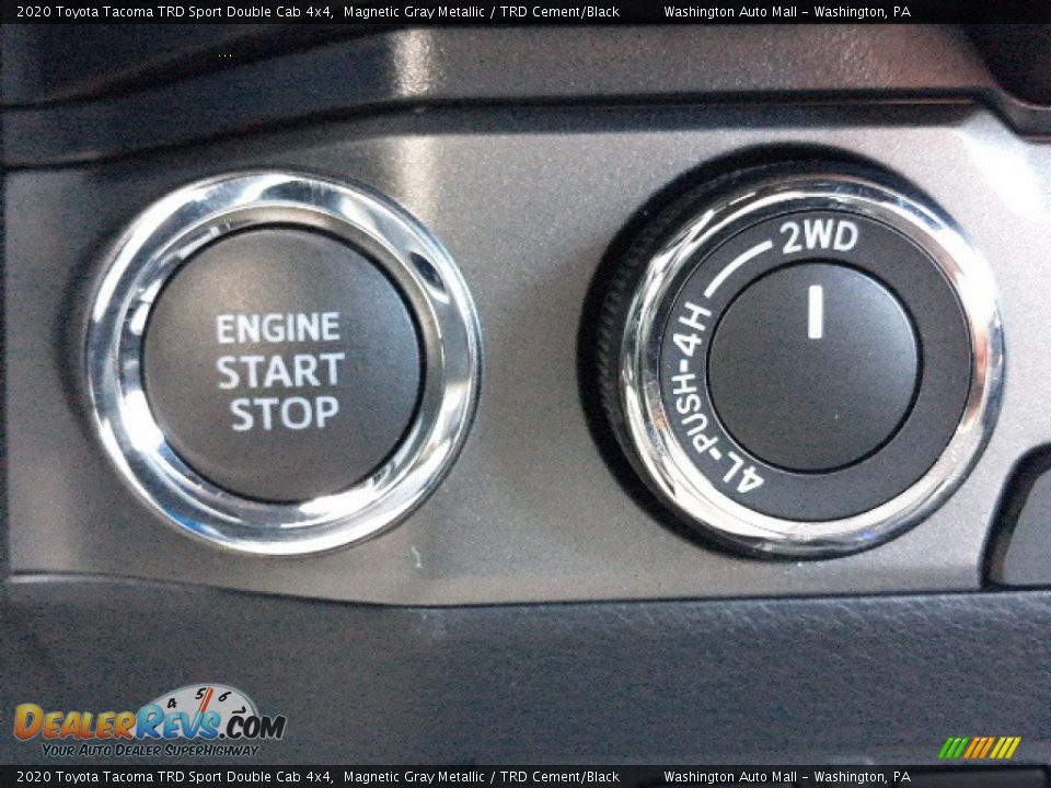 2020 Toyota Tacoma TRD Sport Double Cab 4x4 Magnetic Gray Metallic / TRD Cement/Black Photo #12
