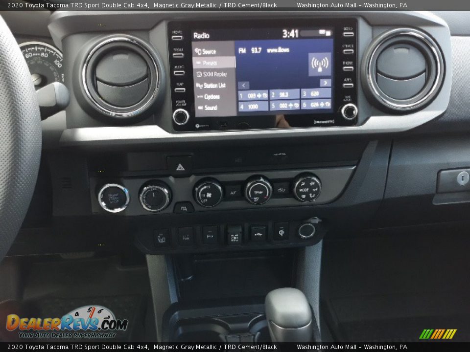 2020 Toyota Tacoma TRD Sport Double Cab 4x4 Magnetic Gray Metallic / TRD Cement/Black Photo #13