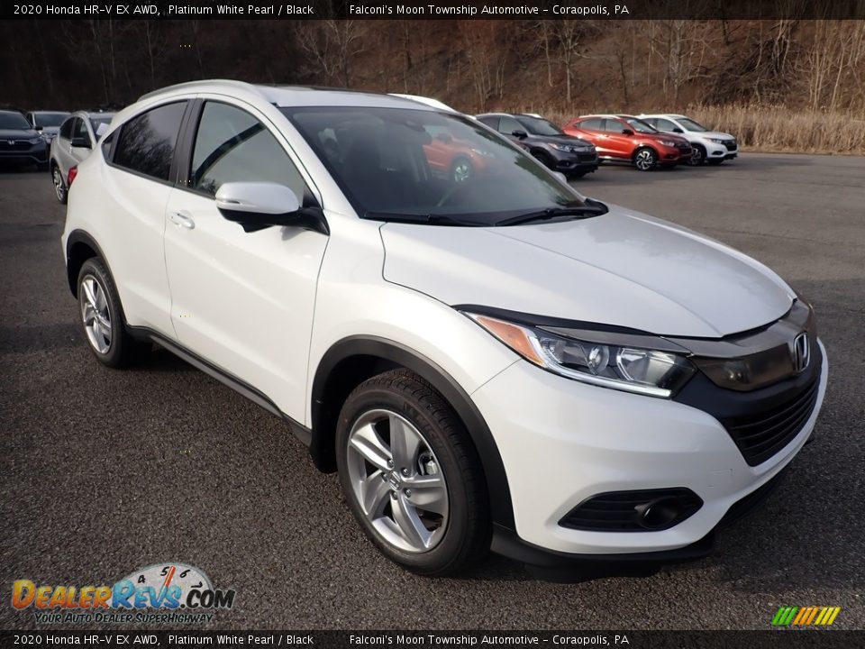 2020 Honda HR-V EX AWD Platinum White Pearl / Black Photo #5