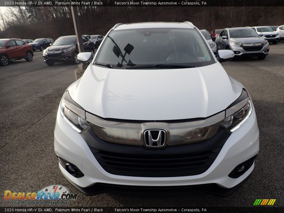 2020 Honda HR-V EX AWD Platinum White Pearl / Black Photo #6