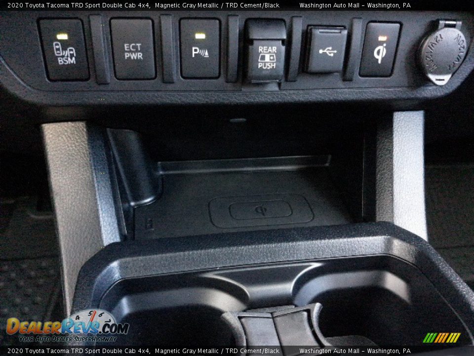 2020 Toyota Tacoma TRD Sport Double Cab 4x4 Magnetic Gray Metallic / TRD Cement/Black Photo #15
