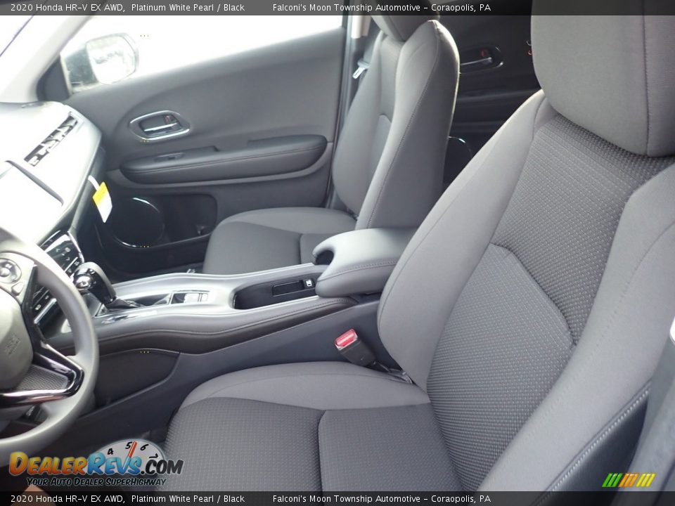 2020 Honda HR-V EX AWD Platinum White Pearl / Black Photo #8